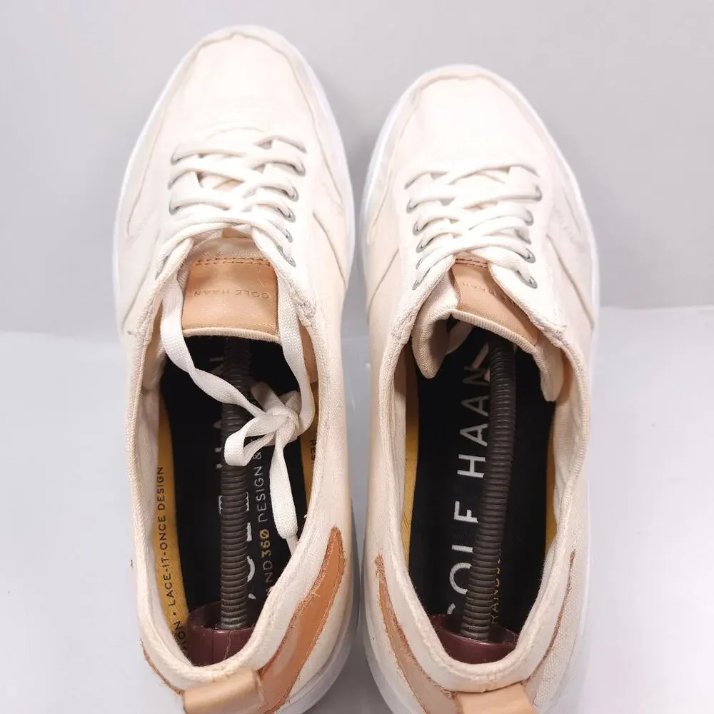 Cole Haan Grand Pro Rally Casual Lace Up Shoe Mens Size 13 C34713 White